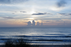 Four Clouds over Beach