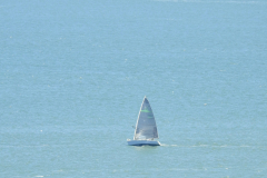 Sailboat in Blue Waters